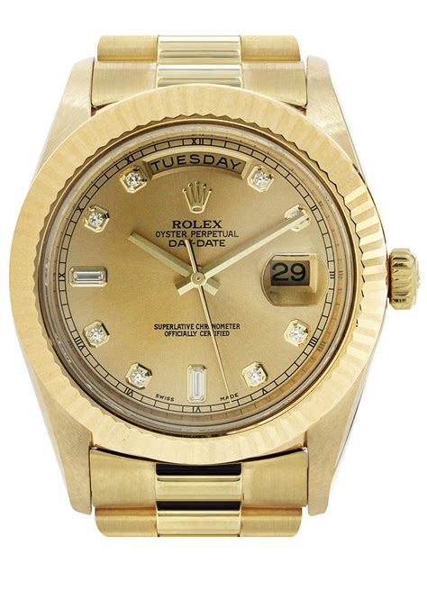 rolex datenight 41|Rolex day date 41mm gold.